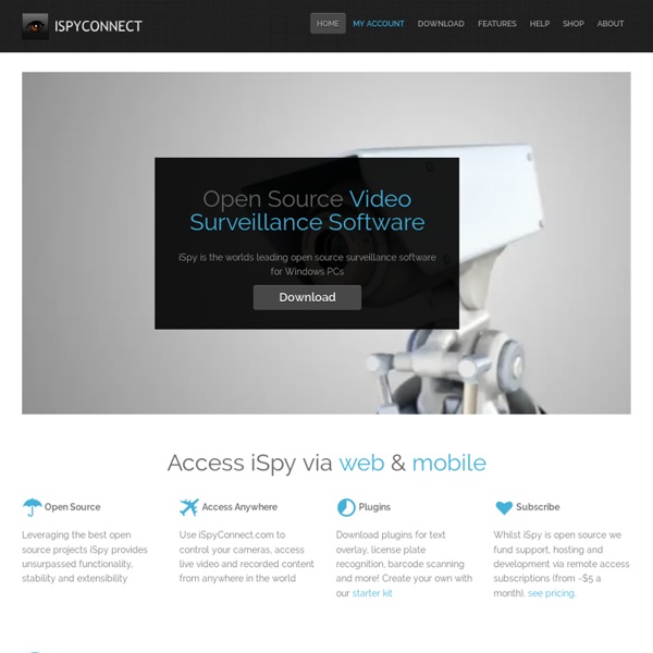 iSpy: Open Source Camera Security Software