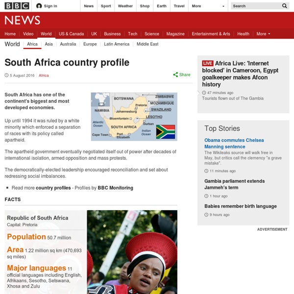 South Africa profile - overview