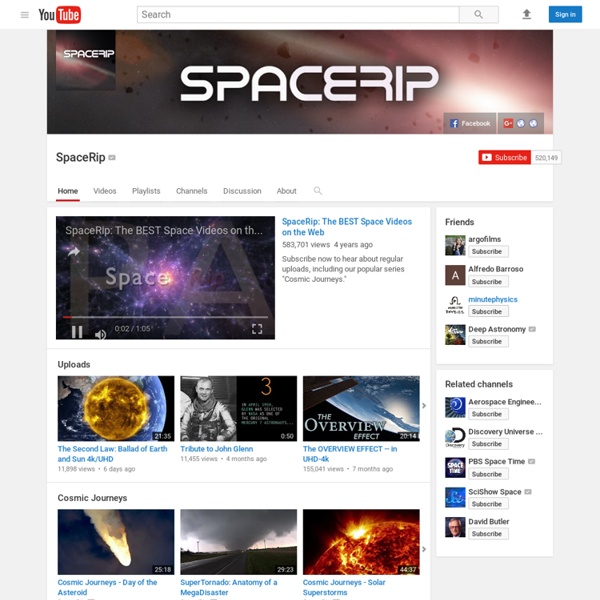 SpaceRip: BEST Space Videos on the Web
