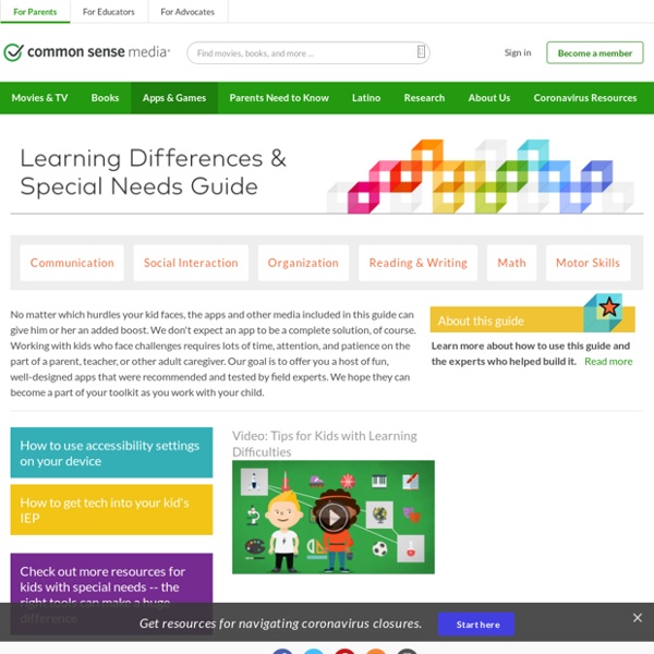 Learning Difficulties and Special Needs Guide