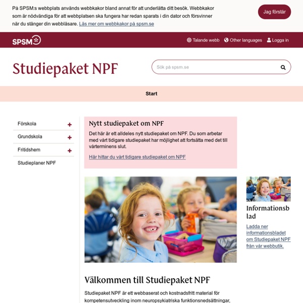 Studiepaket NPF