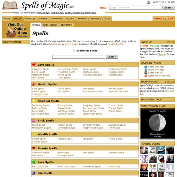 Spells - Real Magic Spells