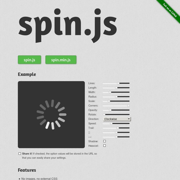 Spin.js