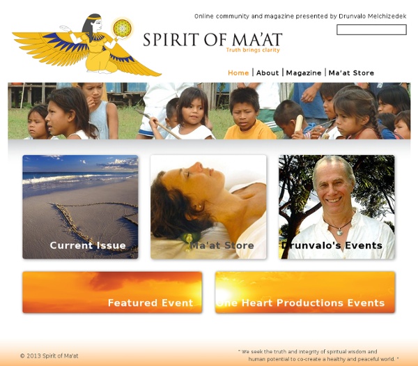 The Spirit of Ma'at