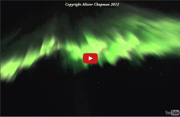 Dance of the Spirits: Real Time Northern Lights