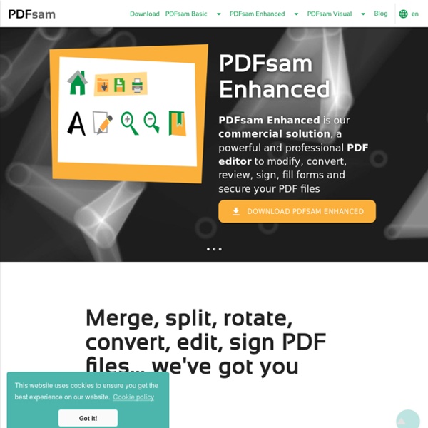 PDF Split and Merge-Split and merge PDF files, free and open source