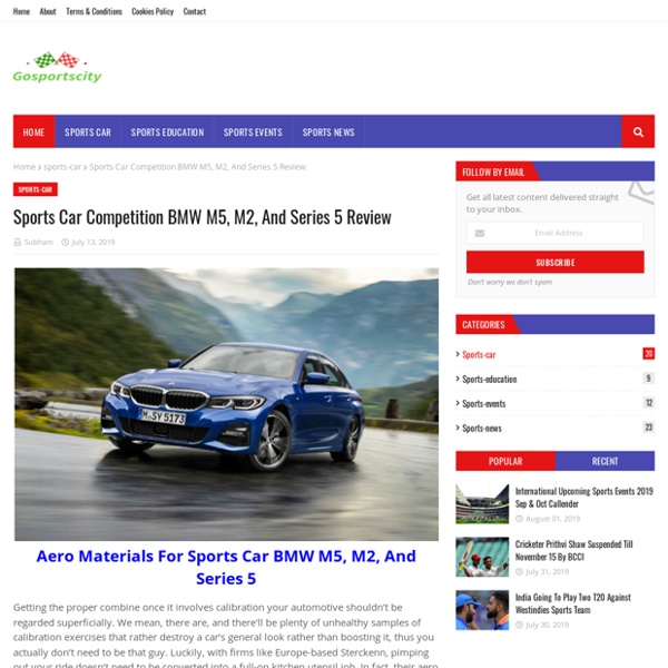 Sports Car Competition BMW M5, M2, And Series 5 Review
