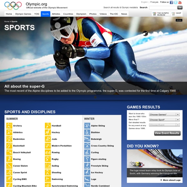 Olympic sports