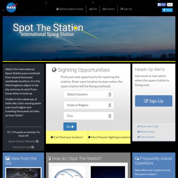 NASA - Spot The Station