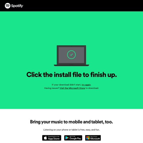 Spotify Windows - Free Download for Windows - Spotify | Pearltrees