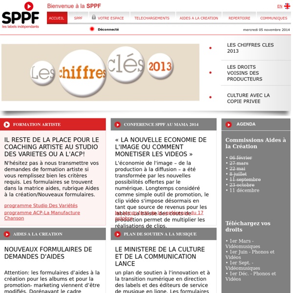 SPPF - Société Civile des Producteurs de Phonogrammes en France