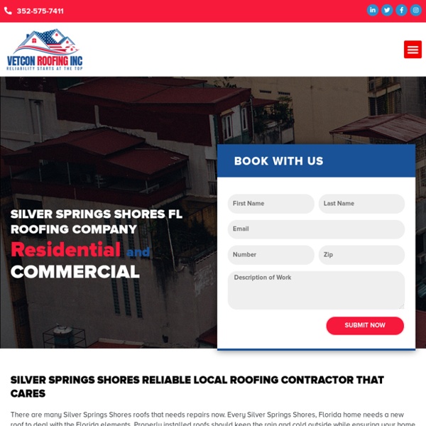 Silver Springs Shores FL Roofing Company - Vetcon Construction Services