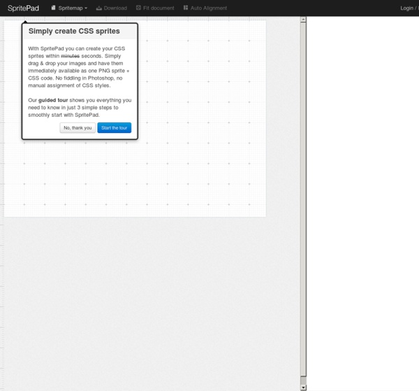 SpritePad - Create and edit css sprites