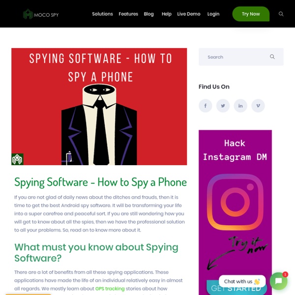 Spying Software - How To Spy A Phone