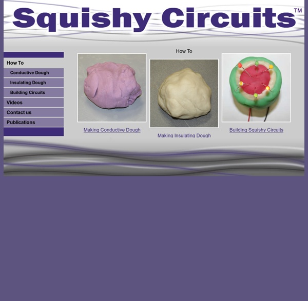 Squishy Circuits - How To