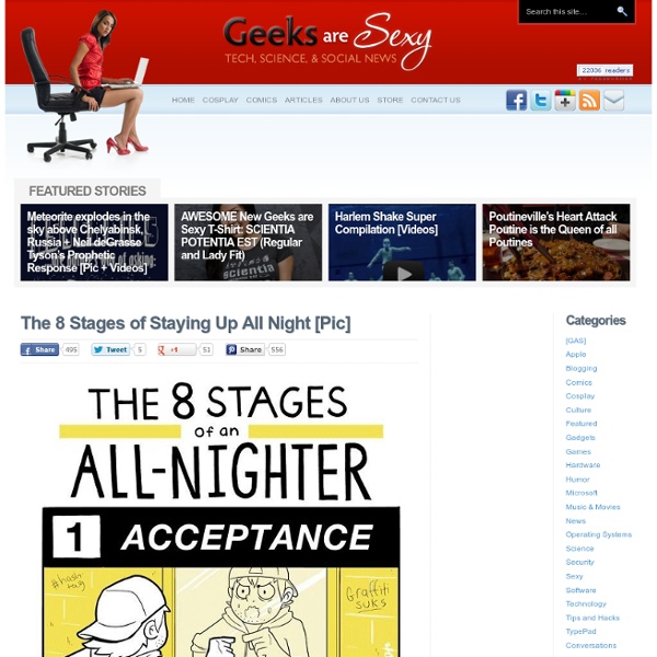 The 8 Stages of Staying Up All Night - StumbleUpon
