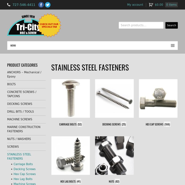 STAINLESS STEEL FASTENERS Archives