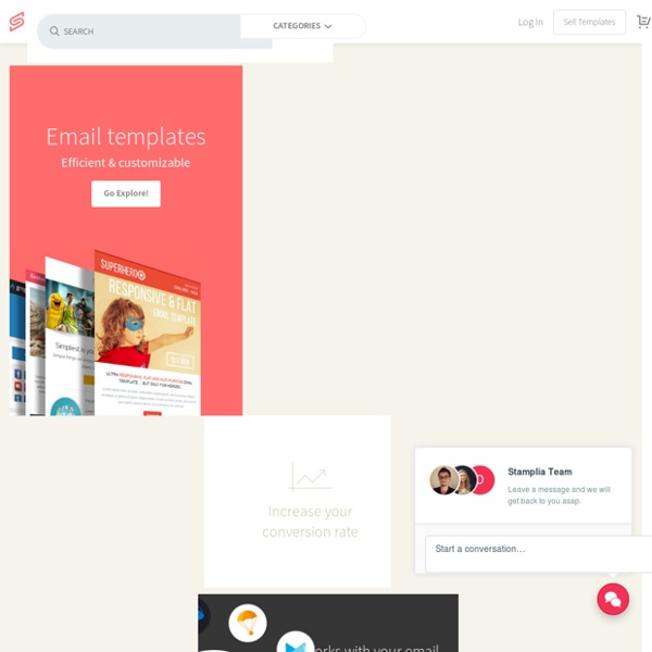 Stamplia, Email Template Marketplace