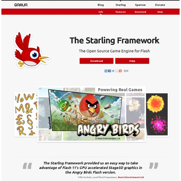 Starling Framework - The Open Source Game Engine for Flash