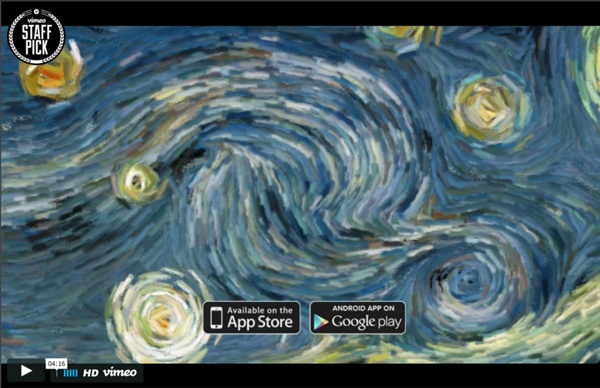 Starry Night (interactive animation)