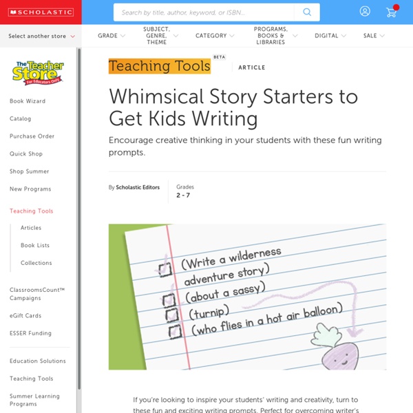 Story Starters: Creative Writing Prompts for Kids