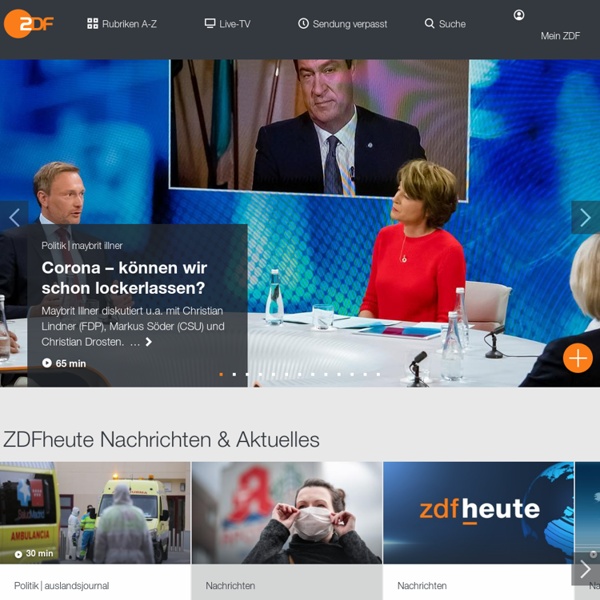 Startseite - ZDF Mediathek