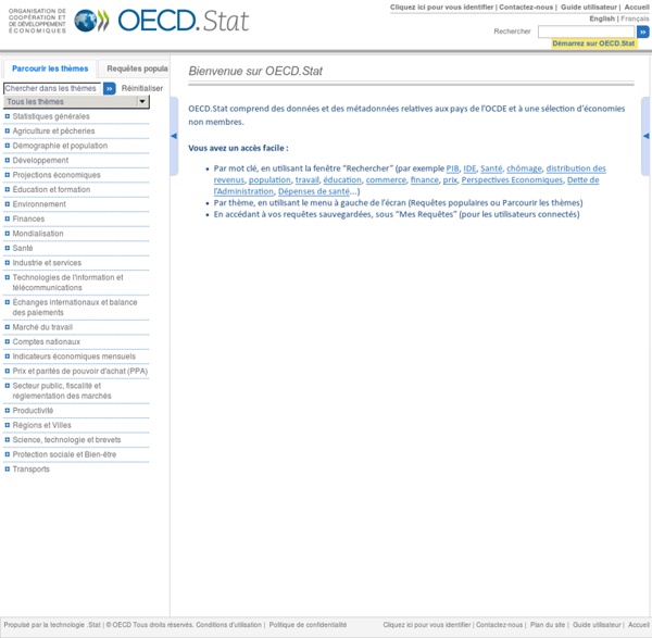 Statistiques OCDE