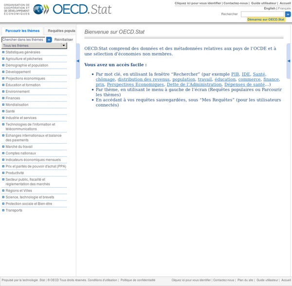 Statistiques OCDE