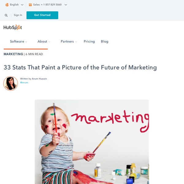 33 Stats That Paint a Picture of the Future of Marketing