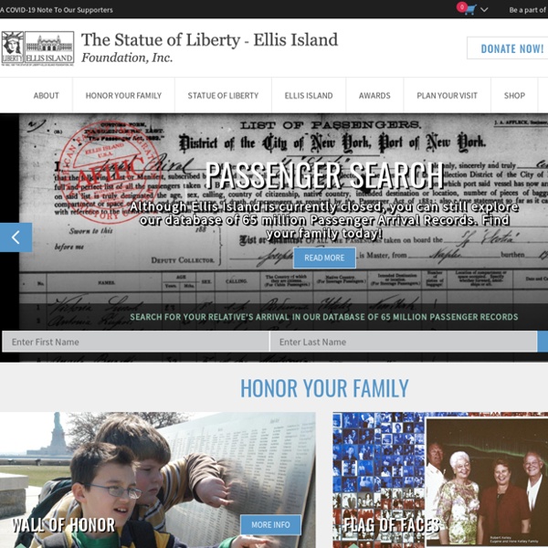 Ellis Island - FREE Port of New York Passenger Records Search