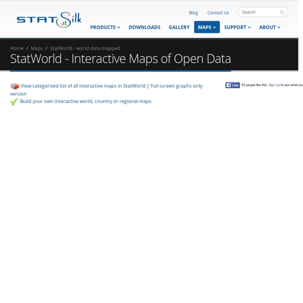 StatWorld - - Interactive Maps of Open Data
