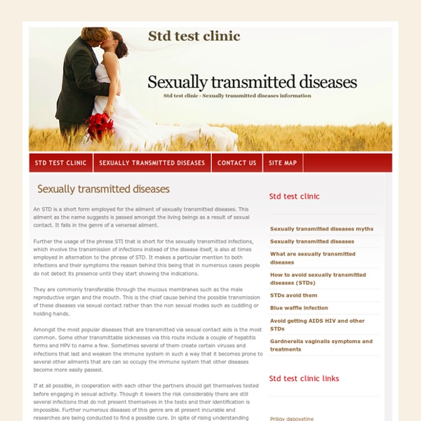Std test clinic - Buy Std test from std test clinic for Std testing