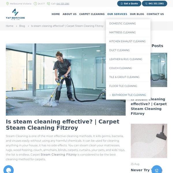 Carpet cleaning fitzroy