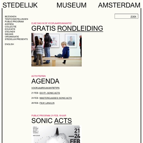 Stedelijk Museum >Amsterdam