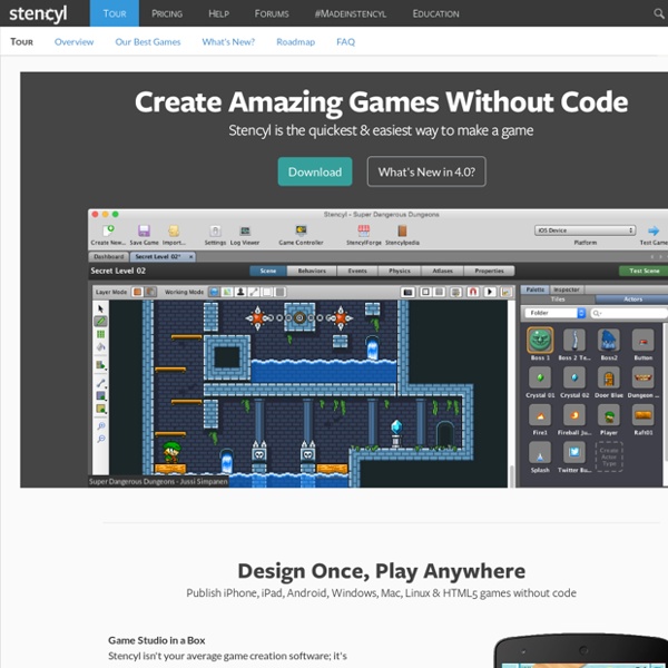 Create iOS, Android and Flash Games with Stencyl