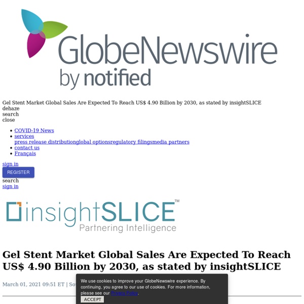 Gel Stent Market Global Sales Are Expected To Reach US$