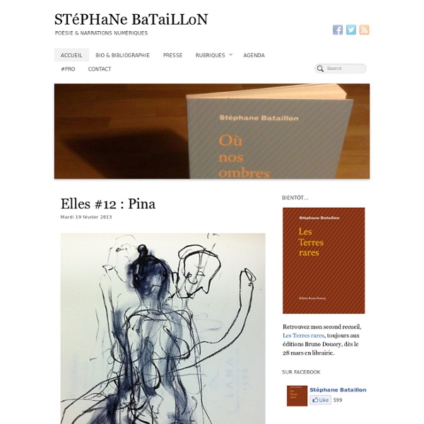 Stéphane Bataillon - Le site - Poésie et autres choses