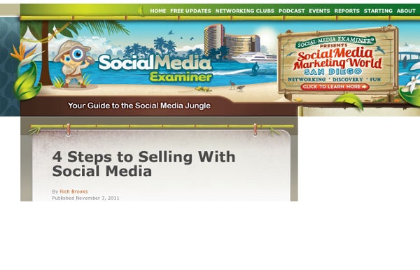 4 Steps to Selling With Social Media