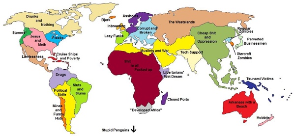 World-Map-By-Stereotypes-full.jpg (JPEG Image, 1357x628 pixels) - Scaled (91