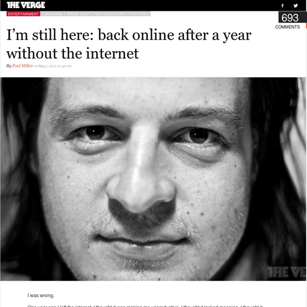 Vivre 1 an sans internet