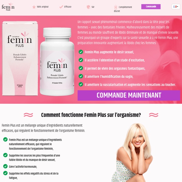 Femin Plus – Stimulateur Naturel de Libido Féminine