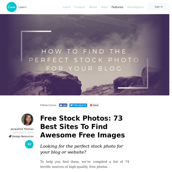 Free Stock Photos: 73 Best Sites To Find Awesome Free Images