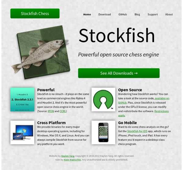 Home - Stockfish - Powerful Open Source Chess Engine