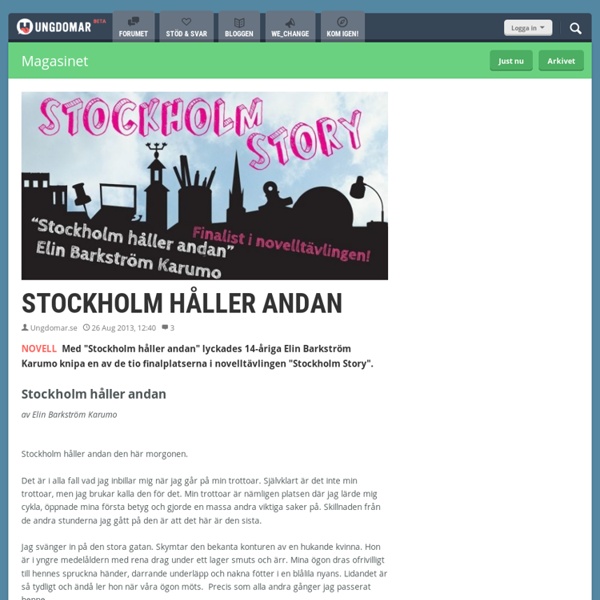 Stockholm håller andan