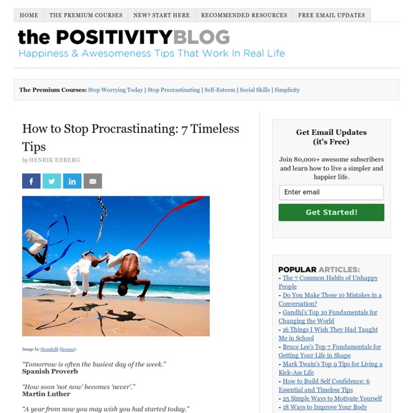 How to Stop Procrastinating: 7 Timeless Tips