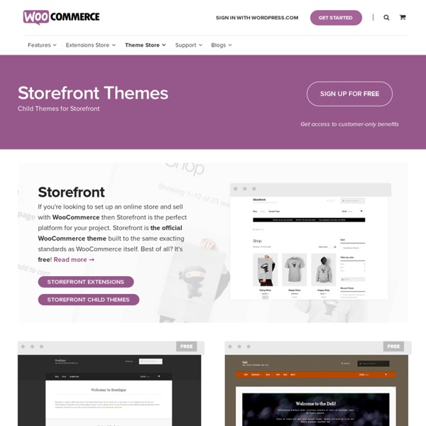 Premium WordPress Themes and Templates from WooThemes