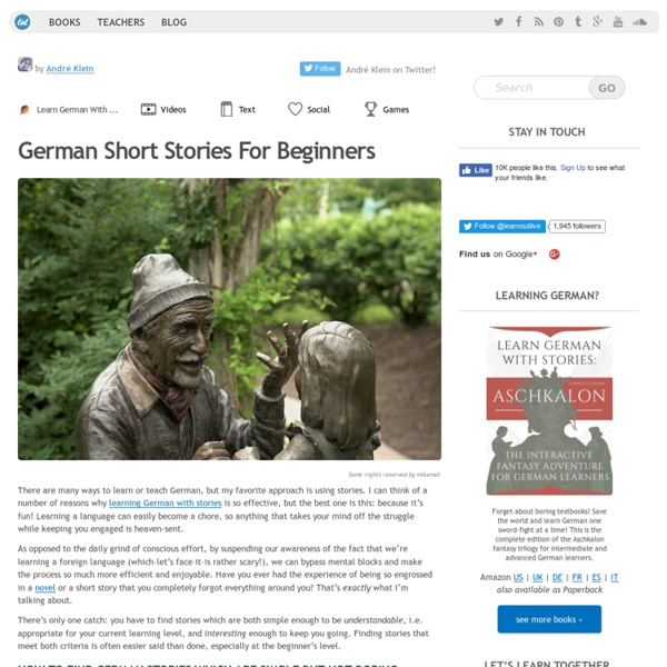 German Short Stories For Beginners - LearnOutLive