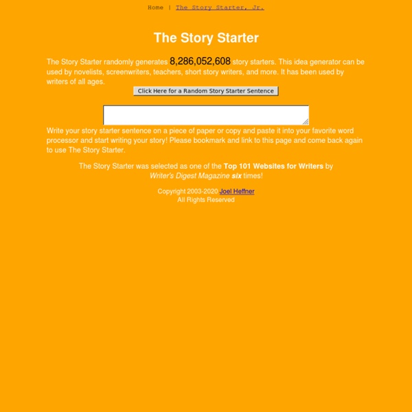 Story Starters