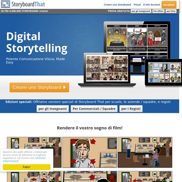 Storyboard That : Online Miglior Libero del Mondo Storyboard Creator