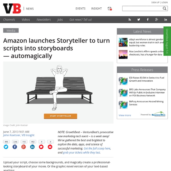 Amazon launches Storyteller to turn scripts into storyboards — automagically